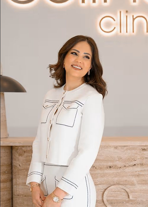 Dr. Nivine Cheaito at her Dubai aesthetic practice